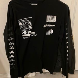 Playboy Graphic Black long sleeve for sell